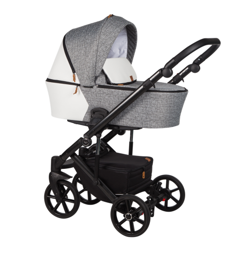 Baby Merc Mosca - wózek wielofunkcyjny, zestaw 2w1 z opcją 3w1 i 4w1 | MO/M196/B